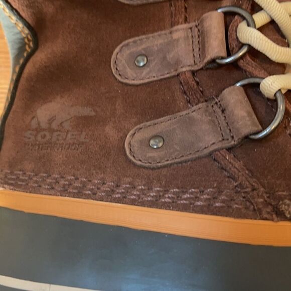 Sorel Joan Of Arctic Faux Fur-Lined Suede Boots - Picture 5 of 8